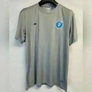 Men's Capelli Sport Shirt SS Light Gray Penn Football Logo on front Size M